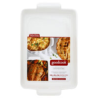 Goodcook Baking Dish, White, 1 Each