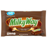 Milky Way Bar, Rich Chocolate, Creamy Caramel, Smooth Nougat, Fun Size, 10.65 Ounce