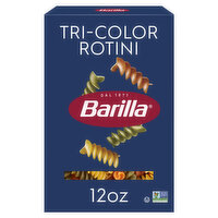 Barilla Rotini, Tri-Color, 12 Ounce