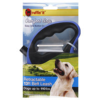 Ruffin' It Leash, Retractable, 13 ft Belt, 1 Each