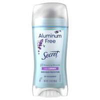 Secret Aluminum Free Aluminum Free Deodorant for Women, Lavender, 2.4 oz, 2.4 Ounce
