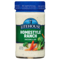 Litehouse Dressing & Dip, Homestyle Ranch, 13 Fluid ounce