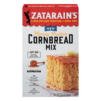 Zatarains Cornbread Mix, Honey Butter, 12.5 Ounce