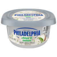 Philadelphia Cream Cheese Spread, Chive & Onion, 7.5 Ounce