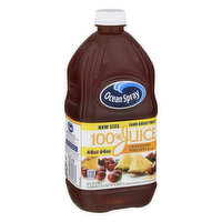 Ocean Spray 100% Juice, Cranberry Pineapple Flavor, 64 Ounce