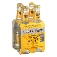 Fever Tree Tonic Water, Premium Indian, 4 Each