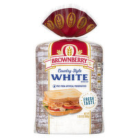 Brownberry Bread, White, Country Style, 24 Ounce