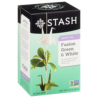 Stash Green Tea, Fusion Green & White, Tea Bags, 18 Each