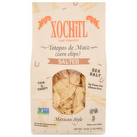 Xochitl Corn Chips, White, Sea Salt, Thin & Crispy, Mexican Style, 16 Ounce