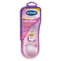 Dr. Scholl's Stylish Step Cushioning Insoles, Invisible, High Heels, Women's, Sizes 6-10, 1 Each