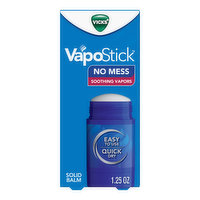 Vicks Vicks VapoStick, Invisible Solid Balm with Soothing Vicks Vapors, Non-Medicated, 1.25 Oz, 1.25 Ounce