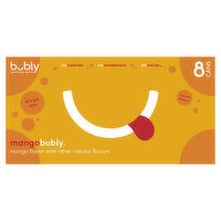 Bubly Sparkling Water Mango, 8 Each