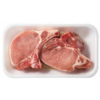 Cub Thick Cut Pork Loin Chop, Bone-In, 1 Pound