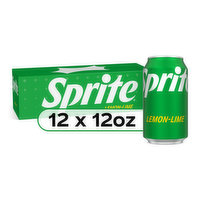 Sprite Lemon Lime Soda, 12 fl oz, 12 Each