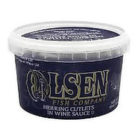 Olsen Herring Cutlets in Wine Sauce, 16 Ounce