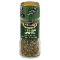 Alessi Tip N' Grind Dipping Spices, for Olive Oil, 0.76 Ounce
