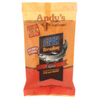 Andys Seasoning Fish Breading, Cajun, 10 Ounce