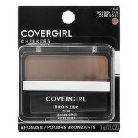 CoverGirl Cheekers Bronzer, Golden Tan 104, 0.12 Ounce