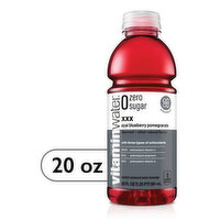 vitaminwater XXX Vitamin Zero Sugar açai-blueberry-pomegranate drink, 20 fl oz, 20 Fluid ounce