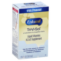 Enfamil Tri-Vi-Sol Vitamins A, C & D Supplement, Liquid, 1.667 Ounce