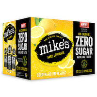 Mike's Hard Lemonade Zero Sugar, 12 Pack Cans, 144 Fluid ounce