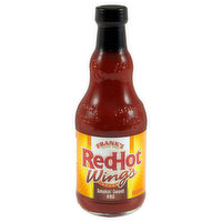 Frank's RedHot Smokin' Sweet BBQ Wings Sauce, 12 Fluid ounce