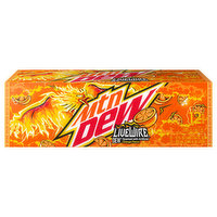 Mtn Dew Soda, Orange Flavor, 12 Cans, 12 Each