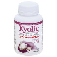 Kyolic Aged Garlic Extract, Formula 108, Capsules, 100 Each