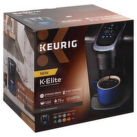 Keurig K-Elite Single Serve Coffee Maker, Brushed Slate, 1 Each