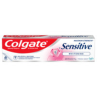 Colgate Sensitive Whitening Toothpaste, 6 Ounce