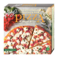 Amy's Amy's Frozen Margherita Pizza, Hand-Stretched Crust, Organic, Full Size, 13 oz., 13 Ounce