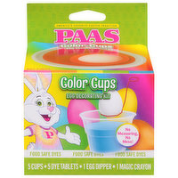 Paas Egg Decorating Kit, Color Cups, 1 Each