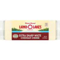 Land O Lakes Extra Sharp White Cheddar, 8 Ounce