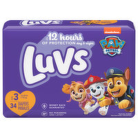 Luvs Ultra Leakguards Diapers Size 3 , 34 Each