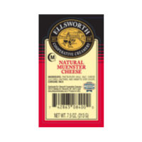 Ellsworth Natural Muenster Cheese, 7.5 Ounce