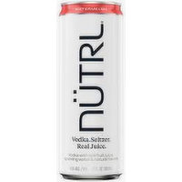 Nutrl Watermelon Vodka Seltzer 4 Pack, 48 Fluid ounce