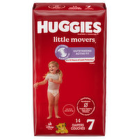 Huggies Little Movers Diapers, Disney Baby, 7 (Over 41 lb), 14 Each