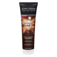 John Frieda Brilliant Brunette Shampoo, Color Vibrancy, 8.45 Ounce