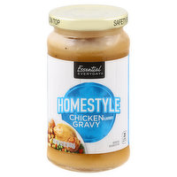 Essential Everyday Gravy, Chicken Flavored, Home Style, 12 Ounce