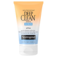 Neutrogena Deep Clean Scrub, Gentle, Oil Free, 4.2 Fluid ounce