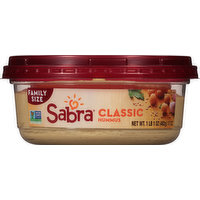 Sabra Hummus, Classic, Family Size, 17 Ounce