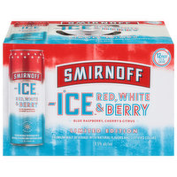 Smirnoff  Ice Beer, Red, White & Berry, 12 Each