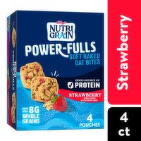 Nutri-Grain Soft Baked Oat Bites, Strawberry, 5.6 Ounce