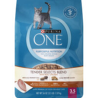 Purina One SmartBlend Cat Food, Premium, Chicken & Turkey Flavor, 56 Ounce