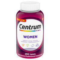 Centrum Multivitamin, Women, Tablets, 200 Each