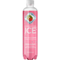 Sparkling Ice Sparkling Water, Zero Sugar, Kiwi Strawberry, 17 Ounce