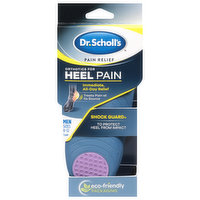 Dr. Scholl's Orthotics for Heel Pain, Pain Relief, Men, Sizes 8-12, 1 Each