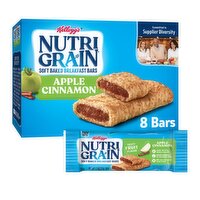 Nutri-Grain Soft Baked Breakfast Bars, Apple Cinnamon, 10.4 Ounce