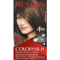 Colorsilk Permanent Hair Color, 41 Medium Brown, 1 Each