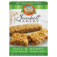 Sunbelt Bakery Chewy Granola Bar, Oats & Honey